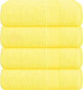 Belizzi Home 4 Pack Bath Towel Set 27x54, 100% Ring Spun Cotton, Ultra Soft by Unknown