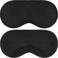 Sleep Mask - Black, 100% Tencel Derived from Natural Wood Pulp - Lightweight by VeganSilk