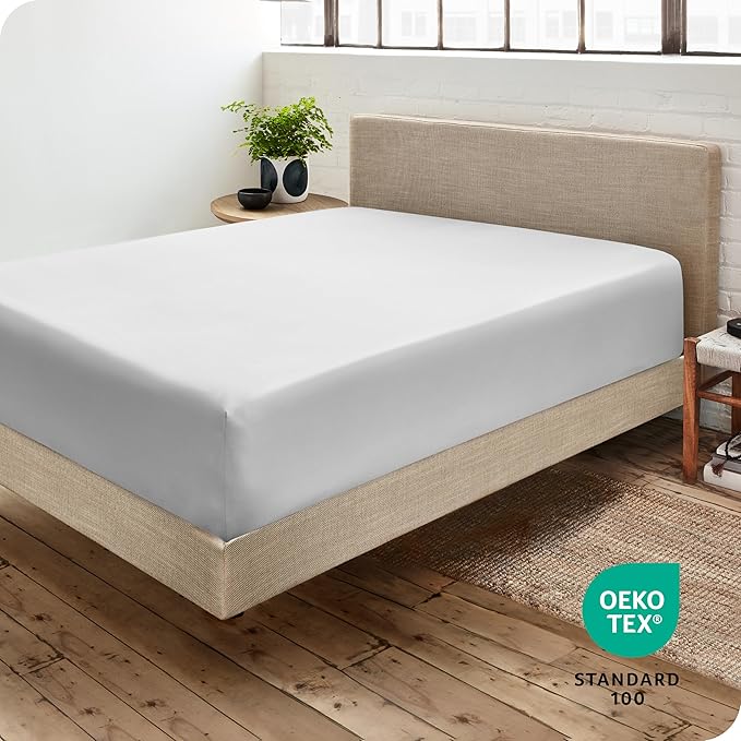 Bare Home Fitted Bottom Sheet King Size - Image 4