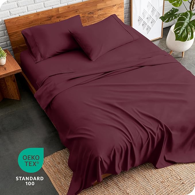 Bare Home Split Head Flex King Sheet Set - Image 8