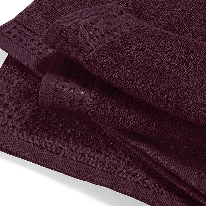 GLAMBURG 100% Cotton Oversized 2 Pack Bath Sheets 35x70, Ultra Soft Highly - Image 2