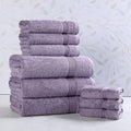 Superior Egyptian Cotton 9-Piece Towel Set, Guest Bath Decor Essentials by SUPERIOR