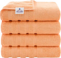 American Soft Linen Luxury 4 Piece Bath Towel Set, 600 GSM 100% Cotton Turkish by AmericanSoftLinen