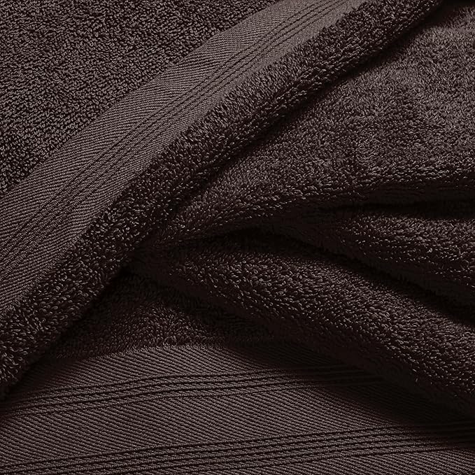 Ultra Soft 3 Pack Cotton Towel Set, Contains a Bath Towels 28x55 inch, a Hand - Image 2