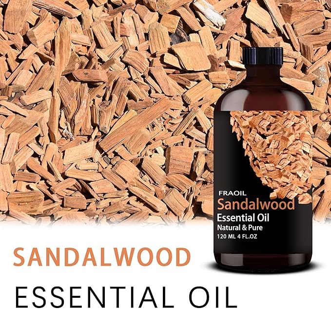 Sandalwood Essential Oil, Sandalwood Oil 4 Fl Oz 120ML - Image 2