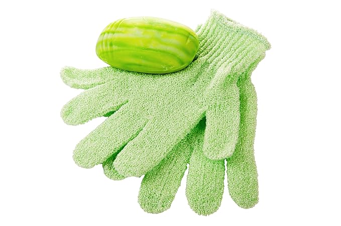 Linda Exfoliating Bath Gloves - Image 6