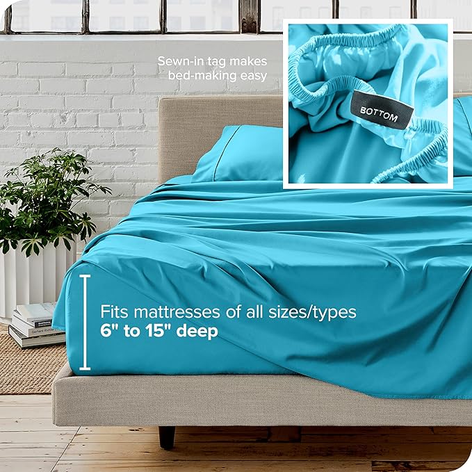 Bare Home Queen Sheet Set - Image 5