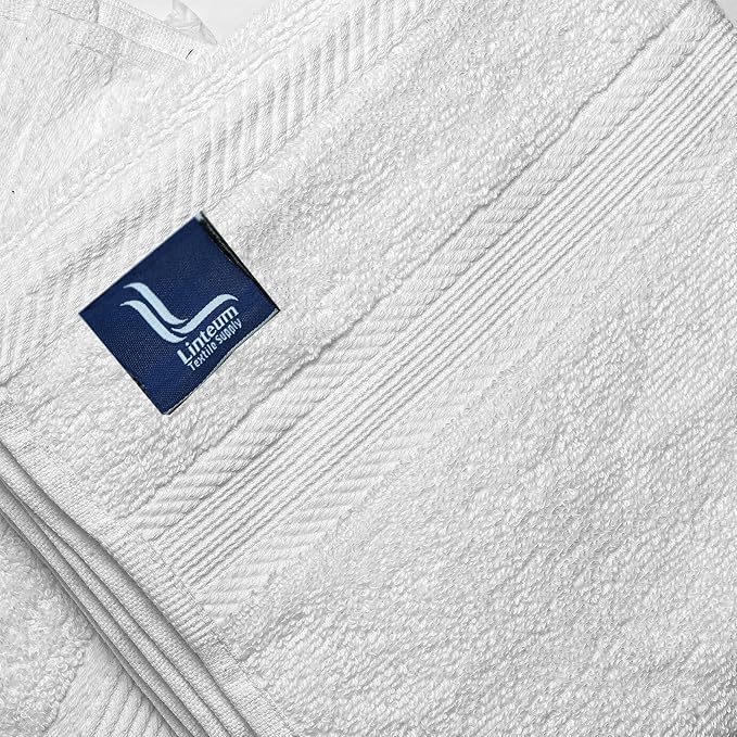 Linteum Textile Supply Luxury Hair Towels 100% Ring Spun Cotton Towel - Image 4