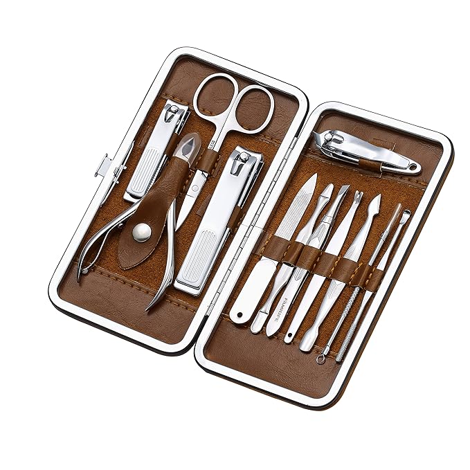 FAMILIFE Manicure Set, Professional Nail Kit Nail Clipper Set, - Image 7