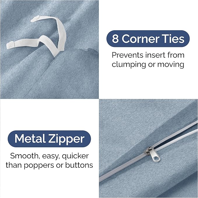 Duvet Cover Cal King Size Set - Image 4