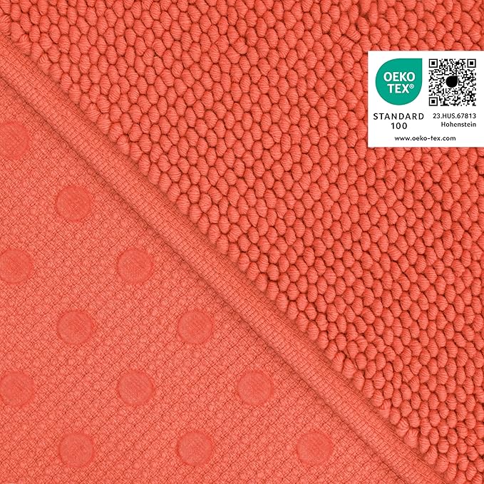 Cotton Paradise 100% Cotton Non Slip Bath Mats - Image 4