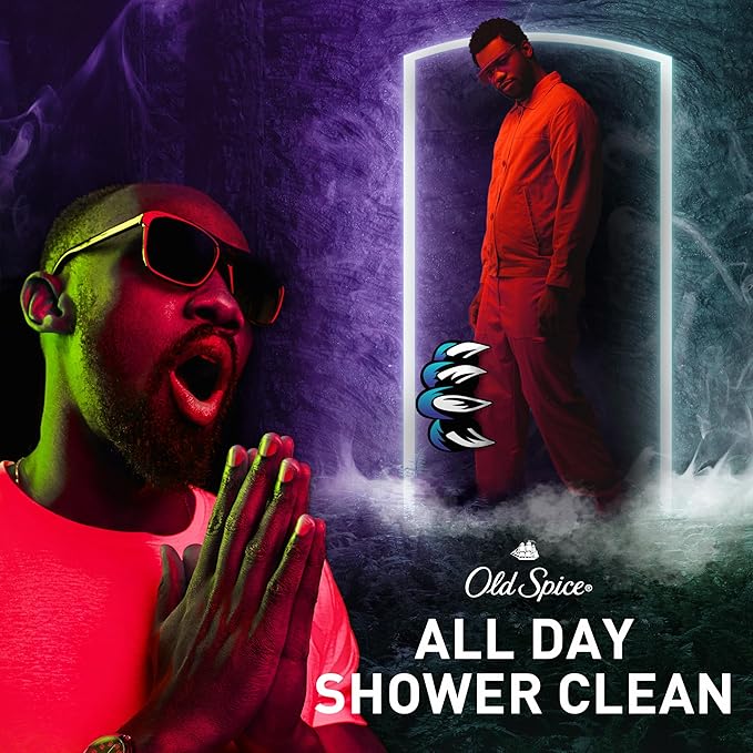 Old Spice Cleansing Body Wash for Men, 3X Defense, 24/7 Shower Fresh - Image 6