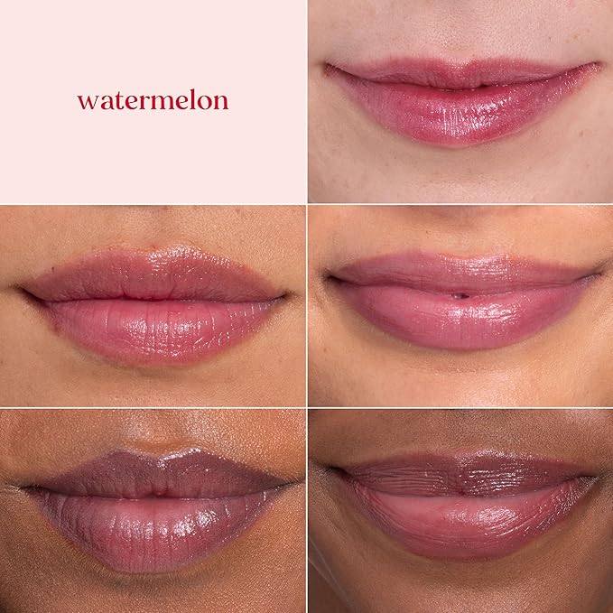 Burt's Bees Lip Shimmer Pink Collection, Tinted Lip Balm Stick, Moisturizing - Image 5