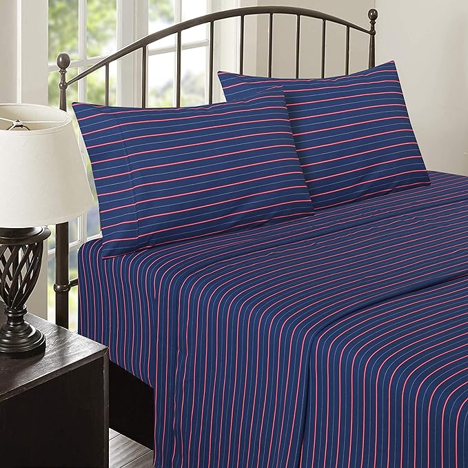 RUVANTI 100% Cotton Sheets – Full Size Percale Bedding, Cooling & Breathable - Image 9