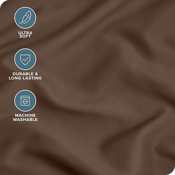 Bare Home Microfiber King Size Pillowcases - Image 4