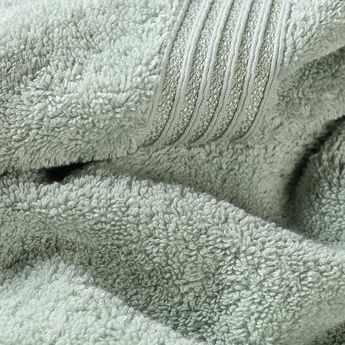 Superior Egyptian Cotton 9-Piece Towel Set, Guest Bath Decor Essentials - Image 6