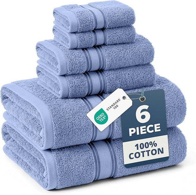 LANE LINEN Luxury Bath Towels Set by LaneLinen
