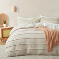 Oli Anderson Beige Duvet Cover King Size by OliAnderson
