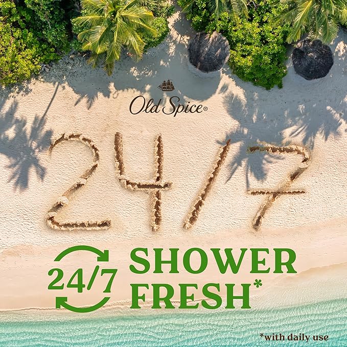 Old Spice Cleansing Body Wash for Men, 24/7 Shower Fresh - Image 4