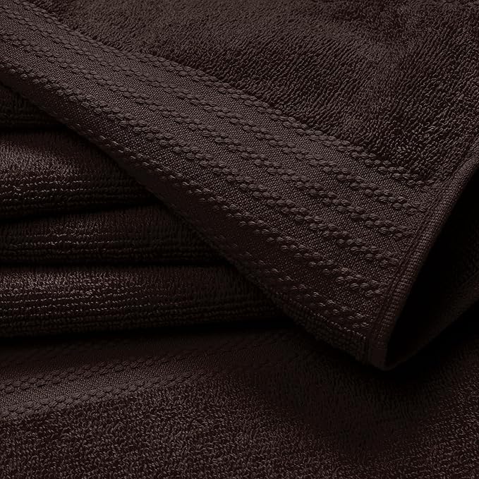 GLAMBURG Premium Cotton 4 Pack Bath Towel Set - Image 2