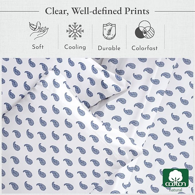 California Design Den Printed Twin XL Sheet Sets - Image 3