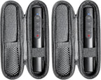 (2 Units) Wireless Presenter Remote with Case, Presentation Clicker with Hyperlink & Volume Remote Control PowerPoint Office Presentation Clicker for Keynote/PPT/Mac/PC/Laptop(Battery Included)