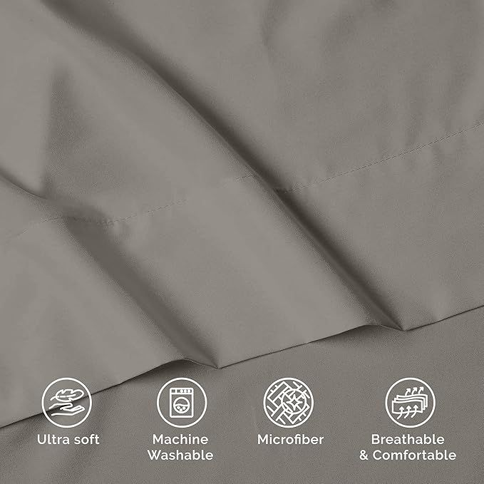 Luxury Flat Sheet on Amazon Elegant Comfort Wrinkle-Free 1500 Premier Hotel - Image 7