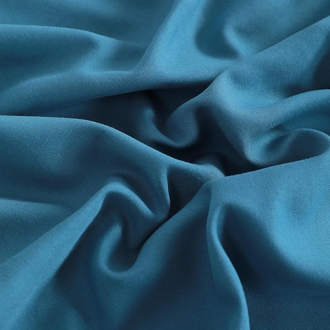 NTBAY Body Pillowcase, 20x54 inches, Teal Blue, Brushed Microfiber, Envelope - Image 6