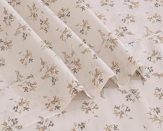 RUVANTI 100% Cotton Sheets – Queen Size Percale Bedding, Cooling & Breathable - Image 6