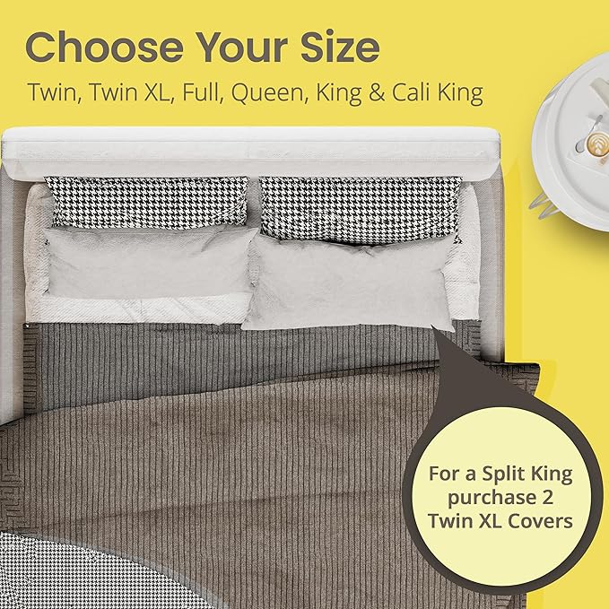 SafeRest Waterproof Mattress Protector Full Size – Absorbent Breathable Soft - Image 7