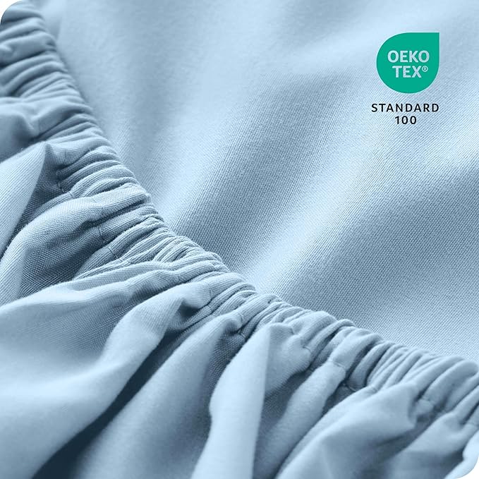 Bare Home 2-Pack Fitted Bottom Sheets Full - Image 5