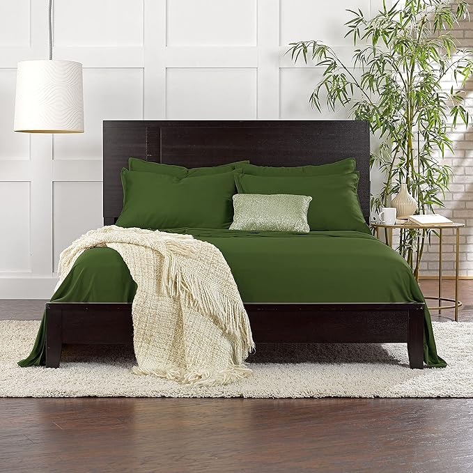 Pure Bamboo Split King Sheets, Genuine 100% Organic Viscose Derived from Bamboo - Image 5