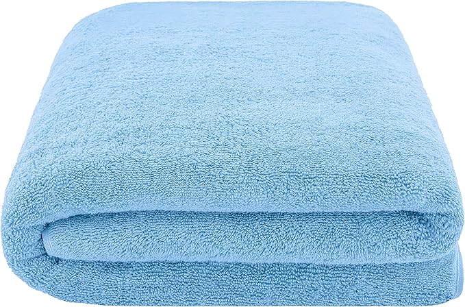 Cotton Paradise, 100% Cotton 40x80 Oversized Bath Sheet, Extra Large Turkish - Image 6