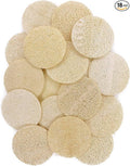 18 pcs/Set Natural Exfoliating Face Pad Loofah Sponge Facial Brush by Mr.Cui%27shop