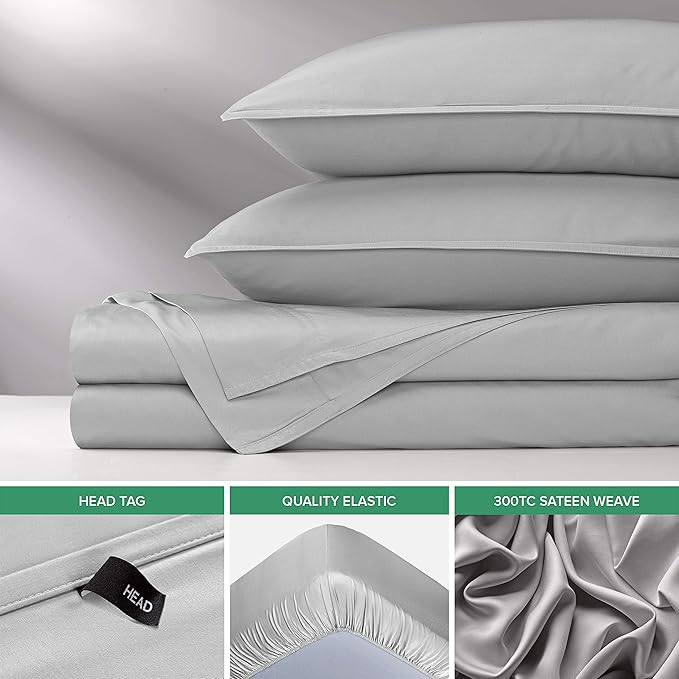Pure Bamboo King Sheets, Genuine 100% Organic Viscose Derived from Bamboo Bed - Image 6