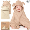 KeaBabies 2-Pack Hooded Baby Towels by KeaBabies