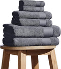BIOWEAVES 100% Organic Cotton 700 GSM Plush 6-Piece Towel Set GOTS Certified by BIOWEAVES