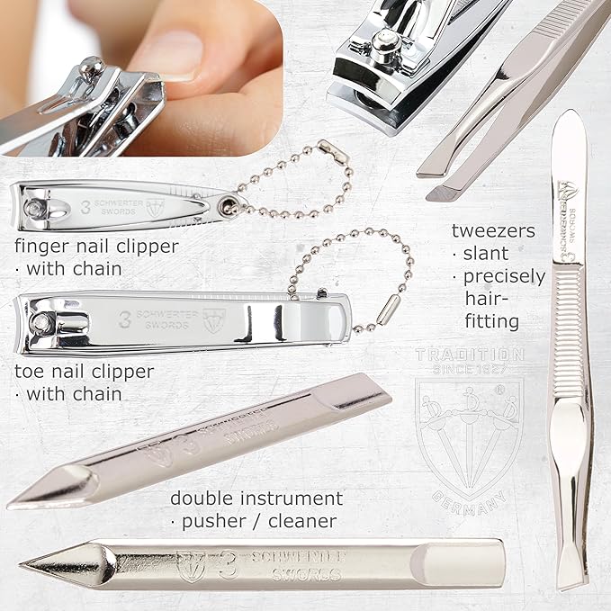 3 Swords Germany – manicure pedicure set kit - Image 4