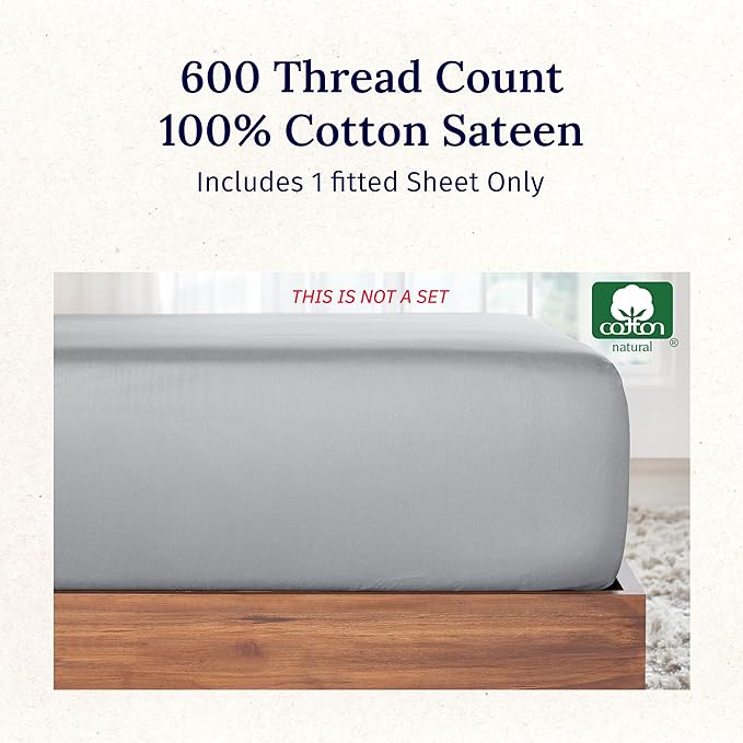 California Design Den Full Size Fitted Sheet Only - Image 4