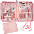 Manicure Set 30 in 1 Nail Clipper set, fingernail & toenail clippers, Manicure by RedFlow-official