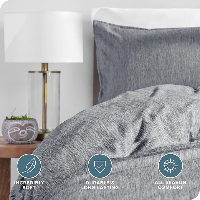 Bare Home Bedding Duvet Cover Oversized King Size - Image 3