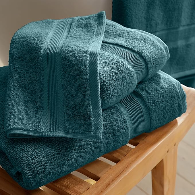 Springtree Home Luxury Viscose from Bamboo Bath Towel Set 6 Piece Set | 35% - Image 9