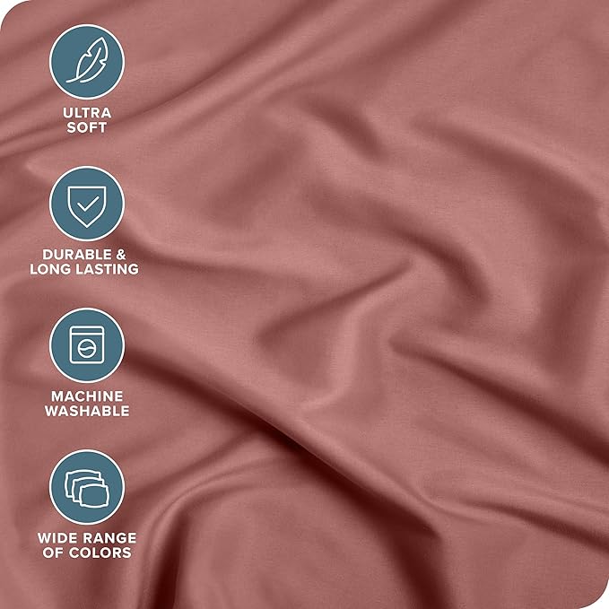 Bare Home Fitted Bottom Sheet Twin Size - Image 2