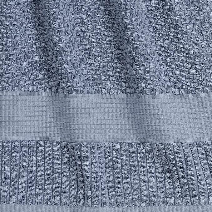 NY Loft 100% Cotton 2 Pack Bath Sheet Towel Set | Extra Large Oversize Bath - Image 9