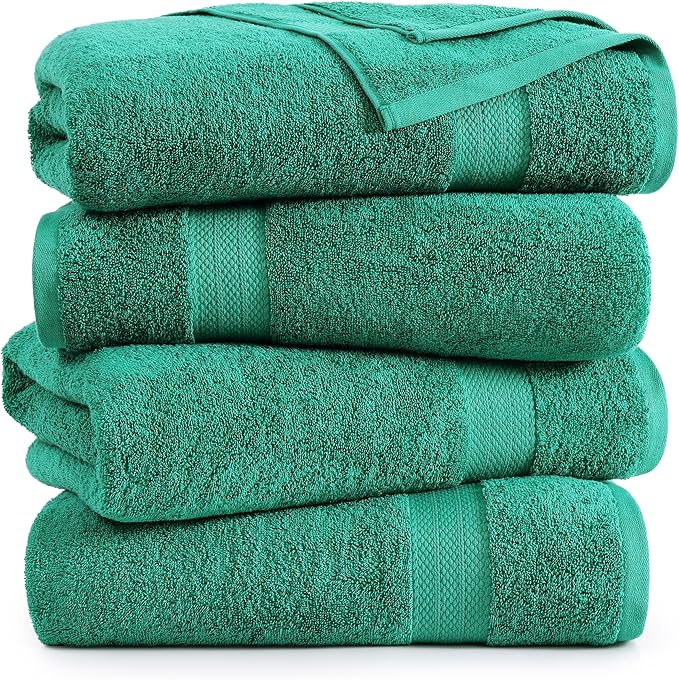 LANE LINEN Bath Towels Pack of 4 - Image 2