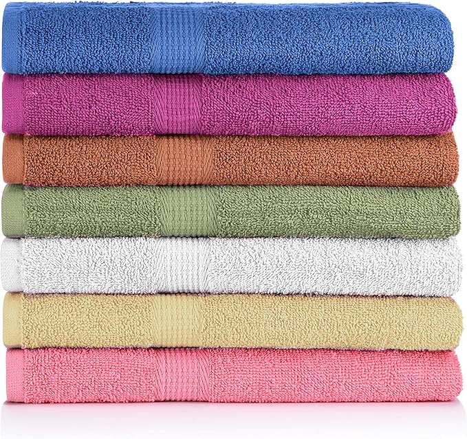 CrystalTowels 7-Pack Bath Towels by CrystalTowels