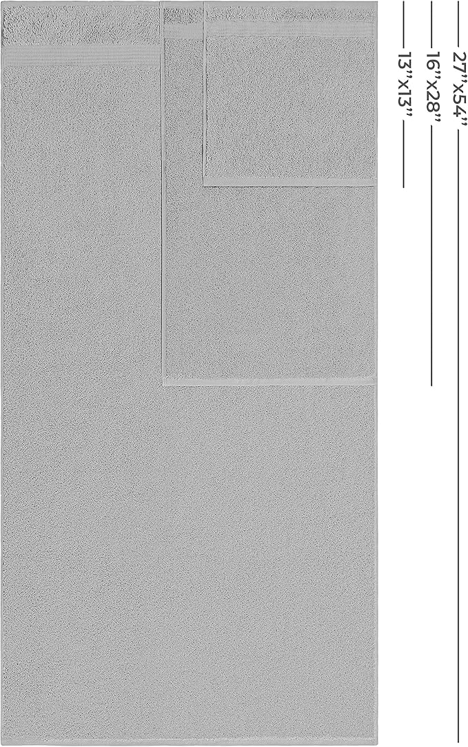 American Veteran Towel, 100% Cotton Turkish 6 Piece Towel Set, Luxury Towels - Image 3