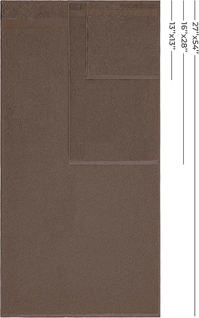 American Veteran Towel, 100% Cotton Turkish 6 Piece Towel Set, Luxury Towels - Image 3