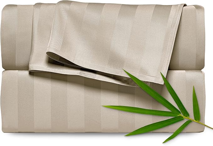 Pure Bamboo California King Sheets, Genuine 100% Organic Viscose Derived from by PureBamboo