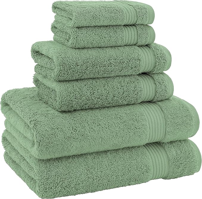 American Veteran Towel, 100% Cotton Turkish 6 Piece Towel Set, Luxury Towels - Image 4